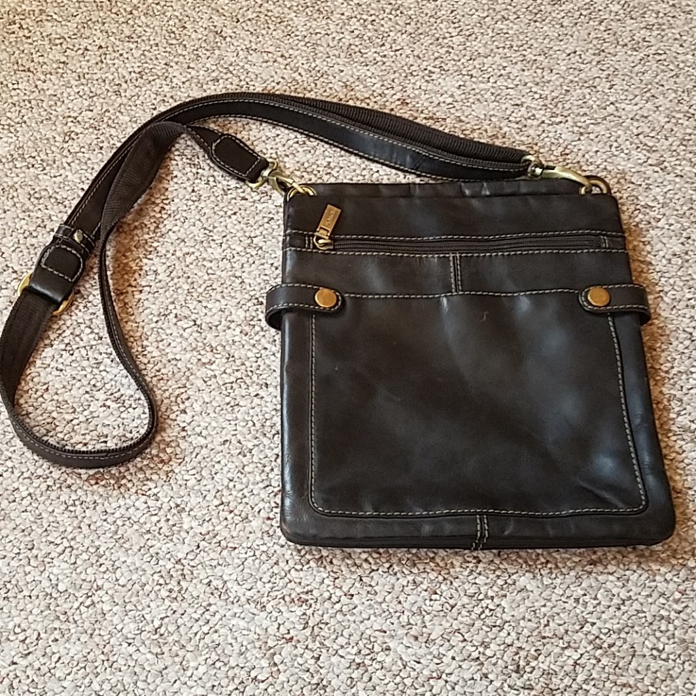 Visconti London Leather Bag